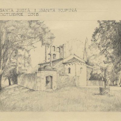 Apunt de l’ermita de Santa Justa i Santa Rufina | Marc Longaron